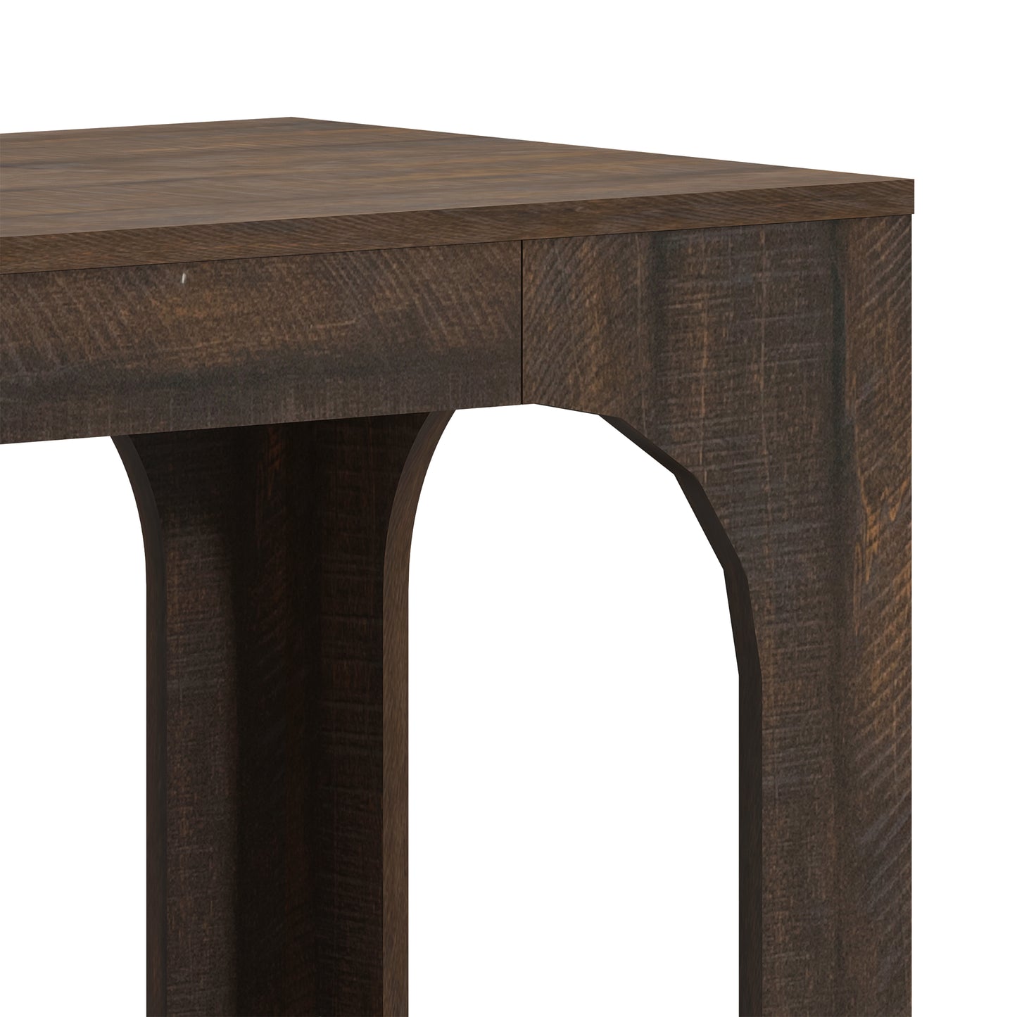 Galano Console Table with Two-Tier Open Shelf 47" W x 15.6" D x 30" H