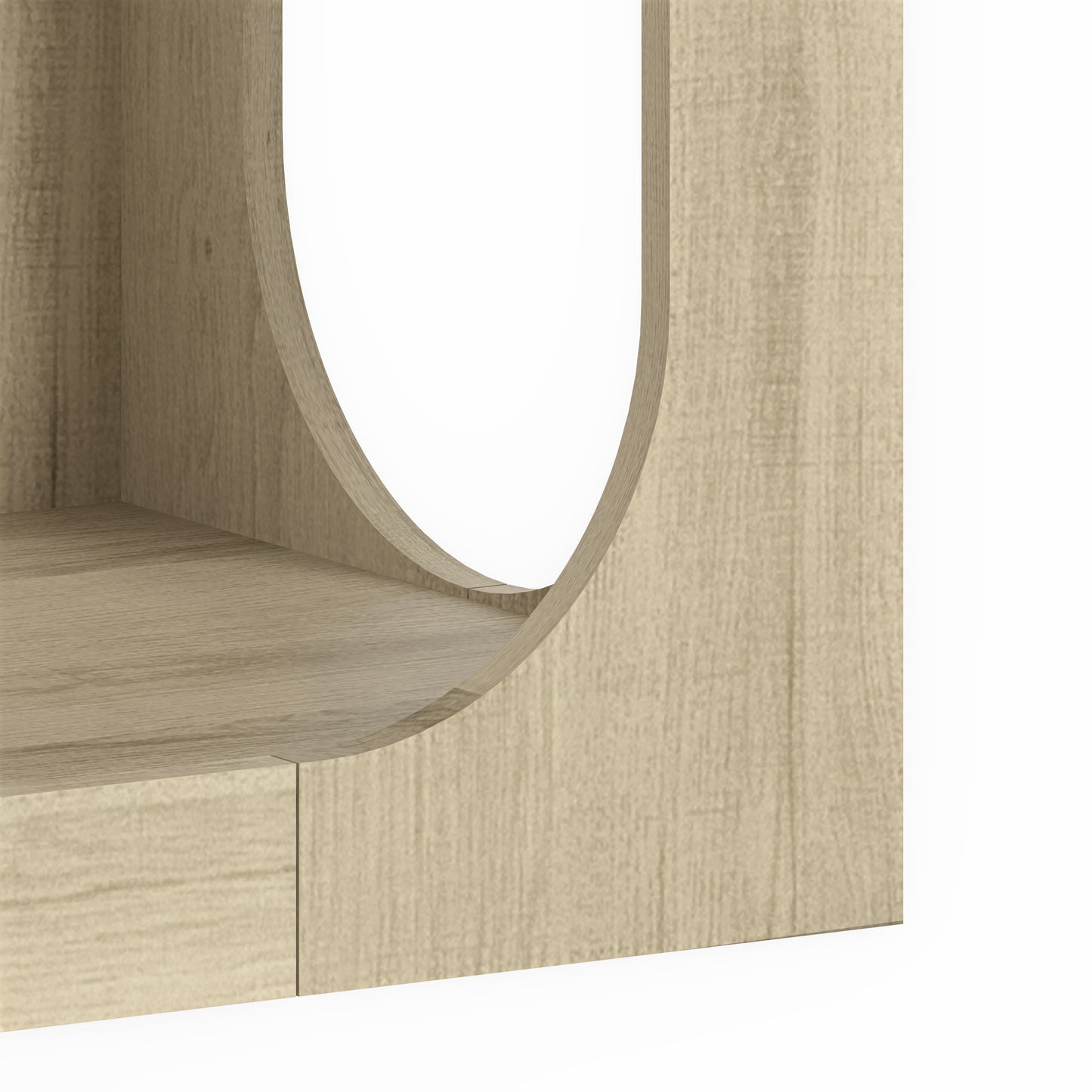 Galano Console Table with Two-Tier Open Shelf 47" W x 15.6" D x 30" H
