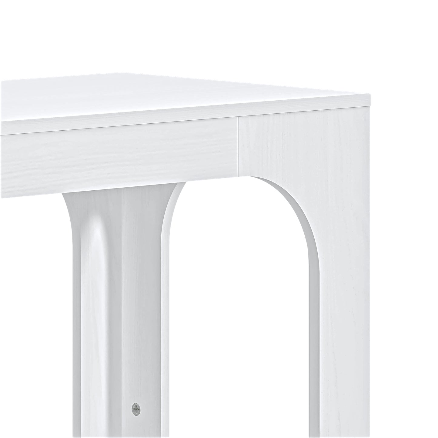 Galano Console Table with Two-Tier Open Shelf 47" W x 15.6" D x 30" H