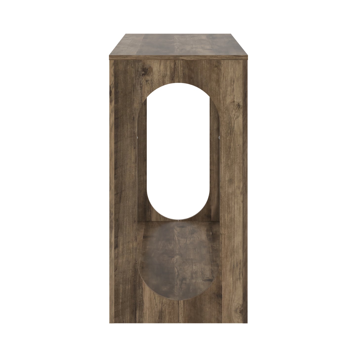Galano Console Table with Two-Tier Open Shelf 47" W x 15.6" D x 30" H