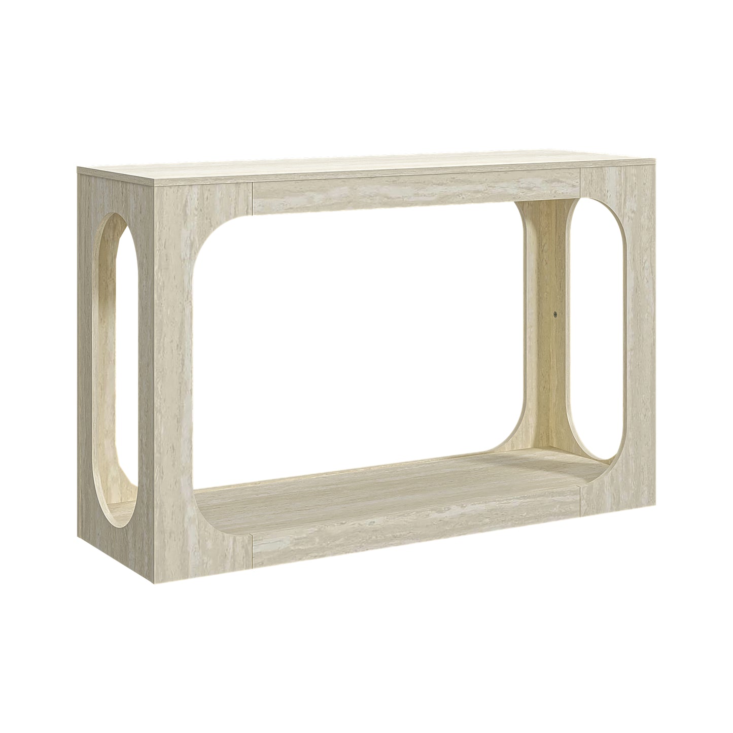 Galano Console Table with Two-Tier Open Shelf 47" W x 15.6" D x 30" H