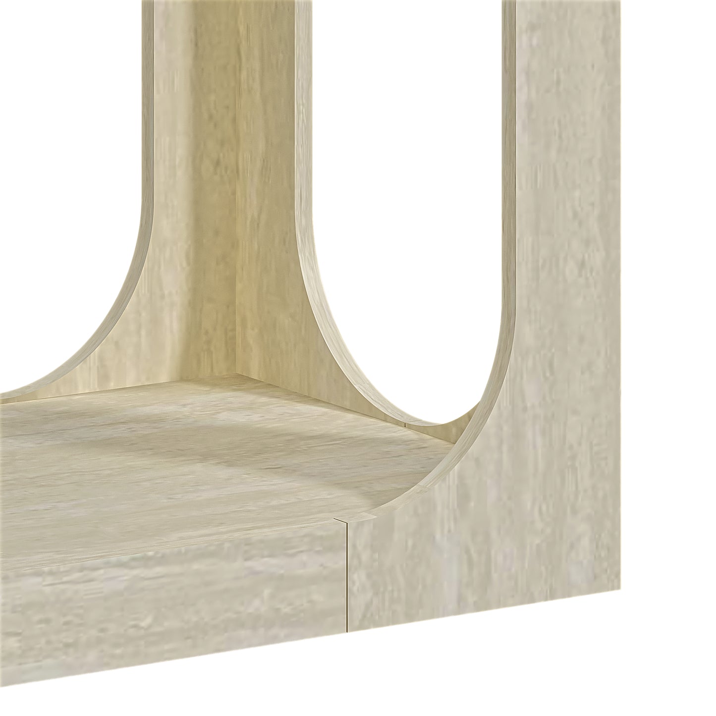Galano Console Table with Two-Tier Open Shelf 47" W x 15.6" D x 30" H