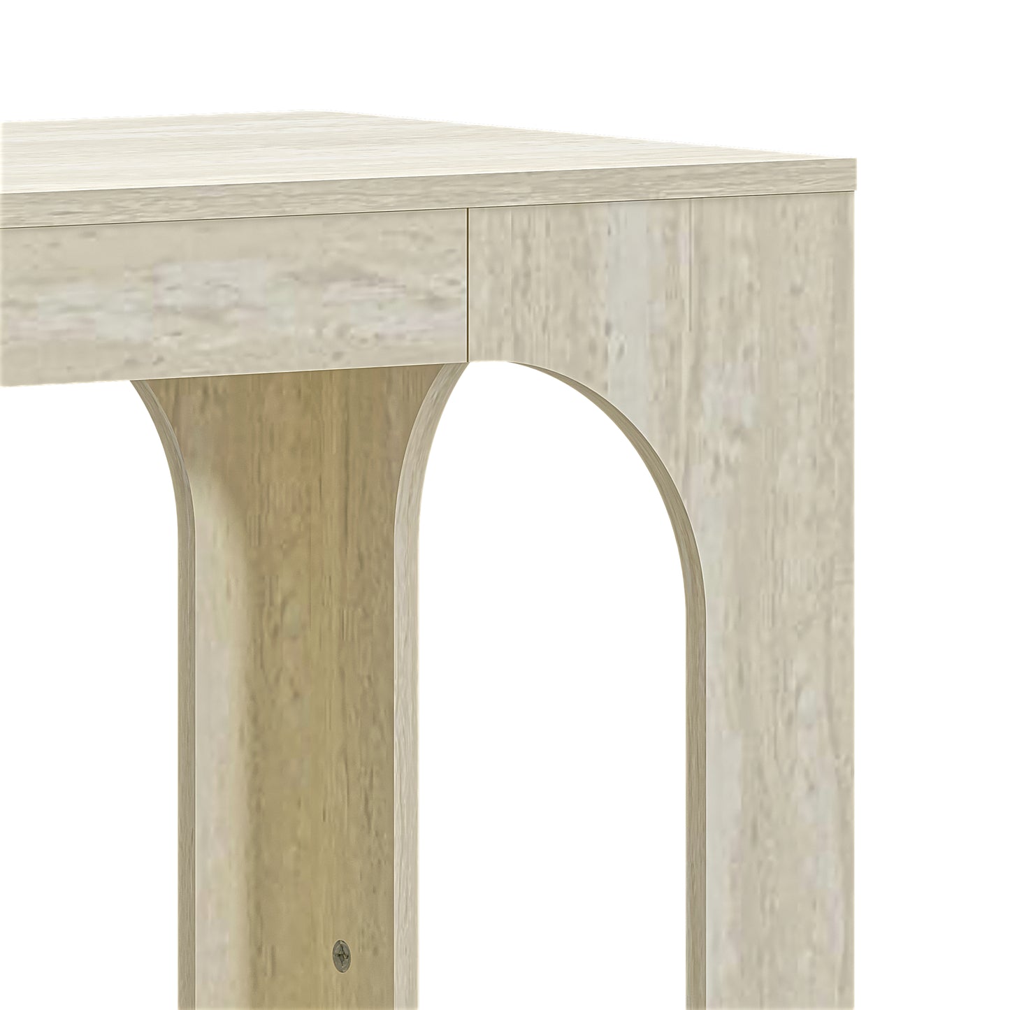 Galano Console Table with Two-Tier Open Shelf 47" W x 15.6" D x 30" H