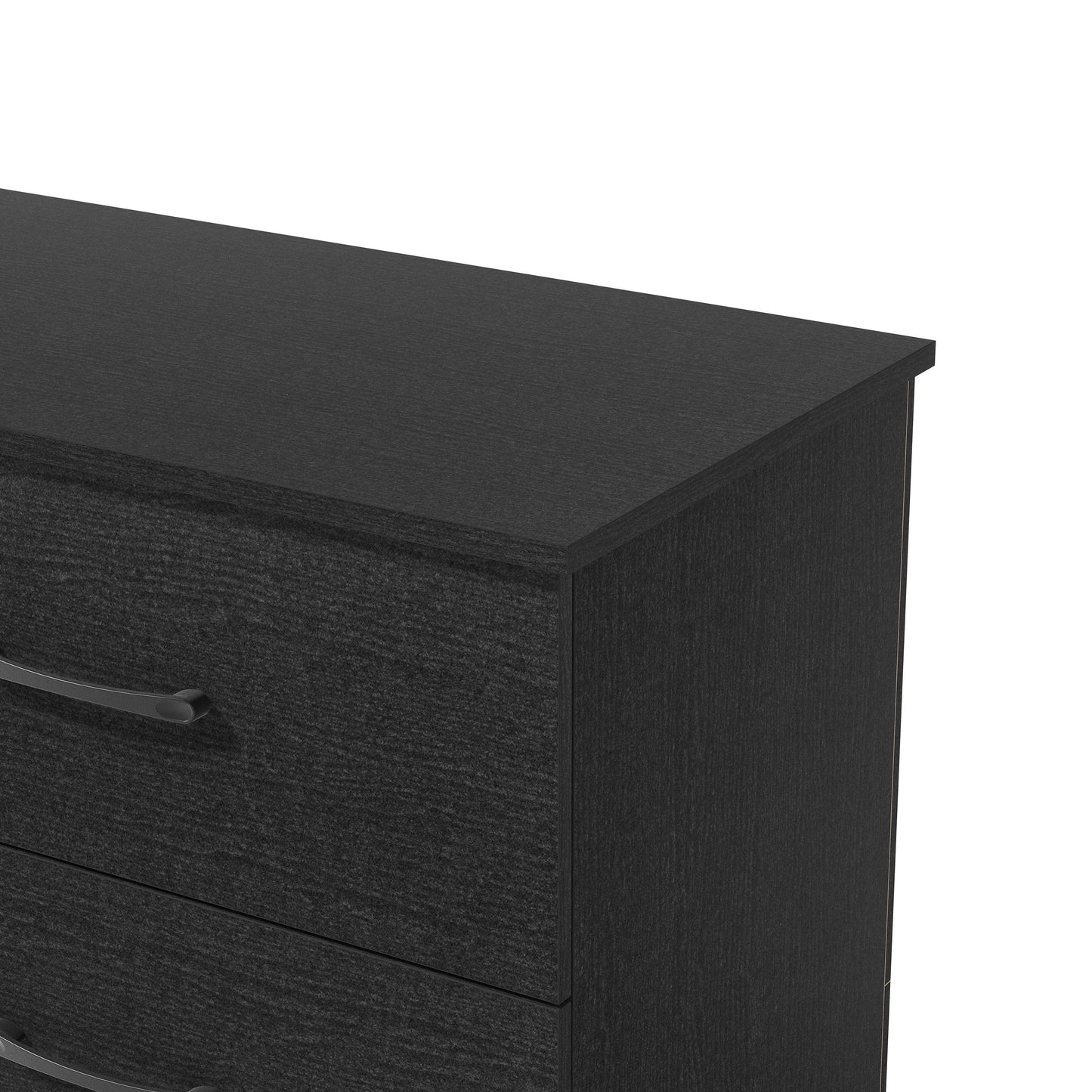 Galano 6 Drawer Dresser with Interlocking Drawers 47" W × 15.5" D × 31.7" H