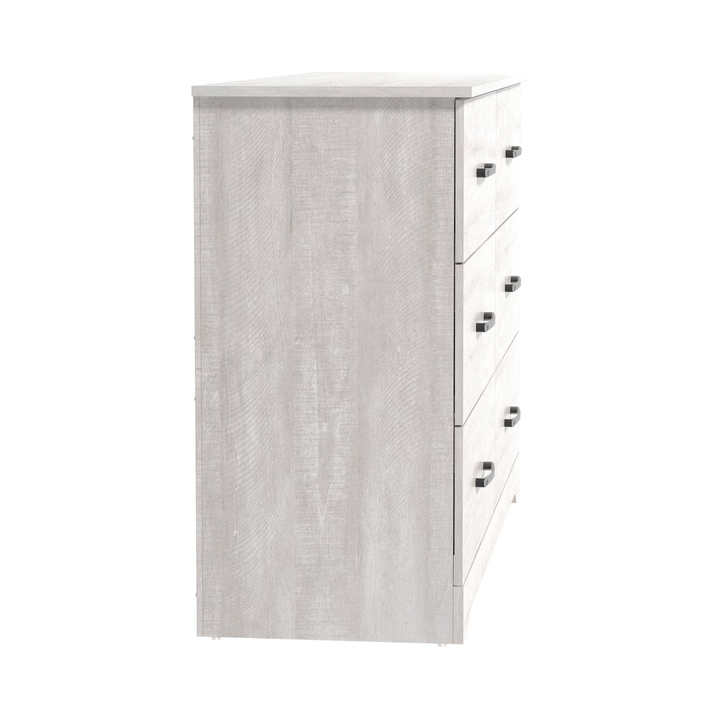 Galano 6 Drawer Dresser with Interlocking Drawers 47" W × 15.5" D × 31.7" H