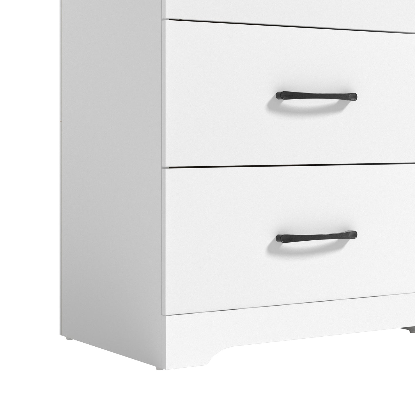 Galano 6 Drawer Dresser with Interlocking Drawers 47" W × 15.5" D × 31.7" H