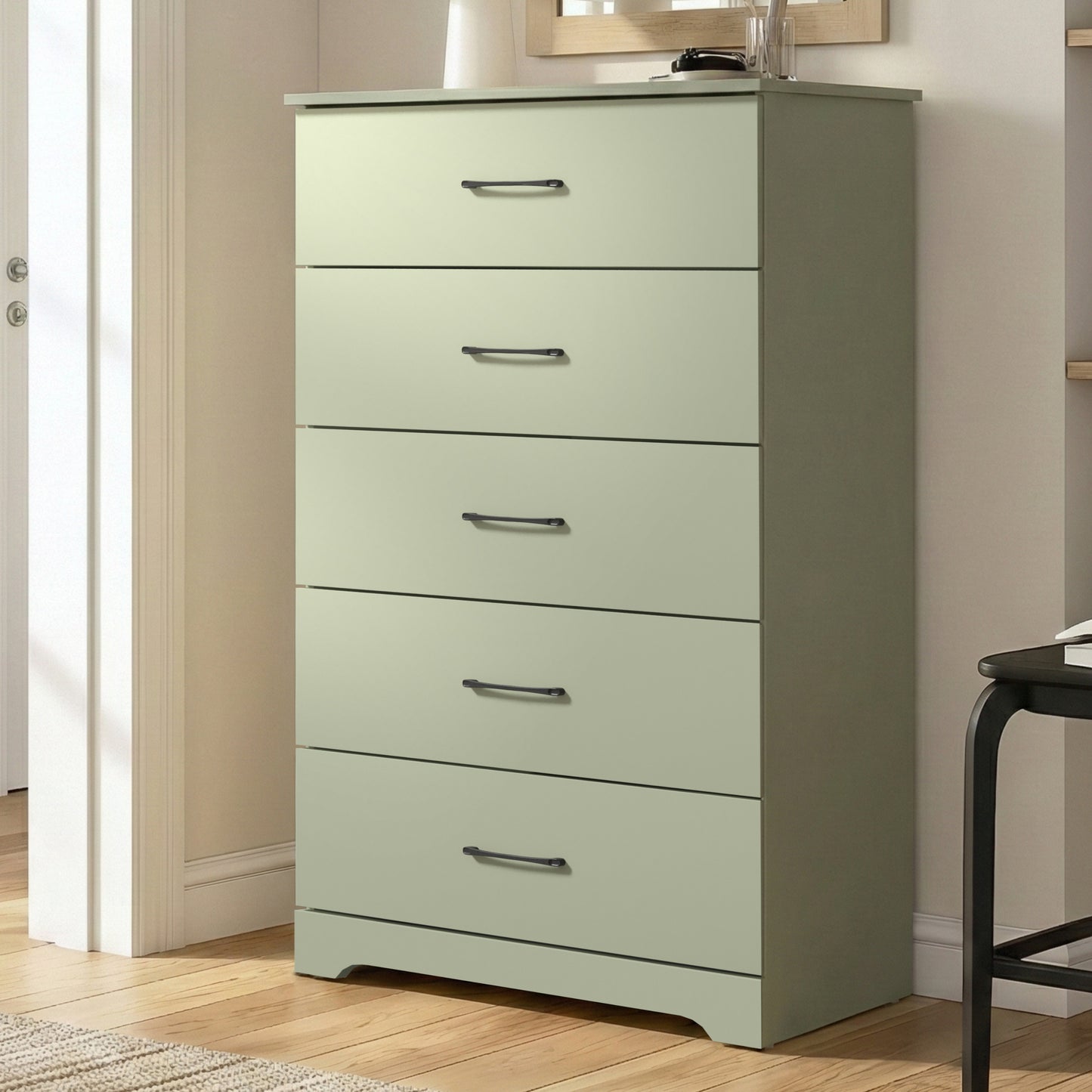 Galano 5-Drawer Dresser with Interlock Safety 31.5" W × 15.6" D × 47.2" H