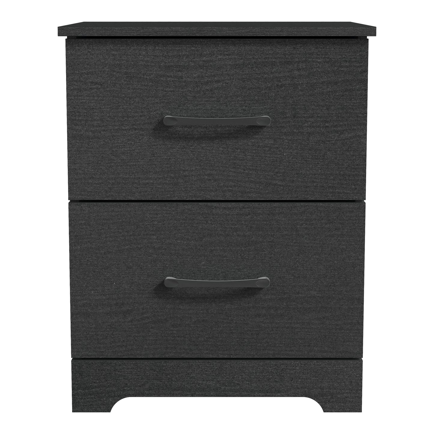 Galano 2-Drawer Wood Nightstand Set with Cutout Base 18.7" W × 15.7" D × 23.7" H