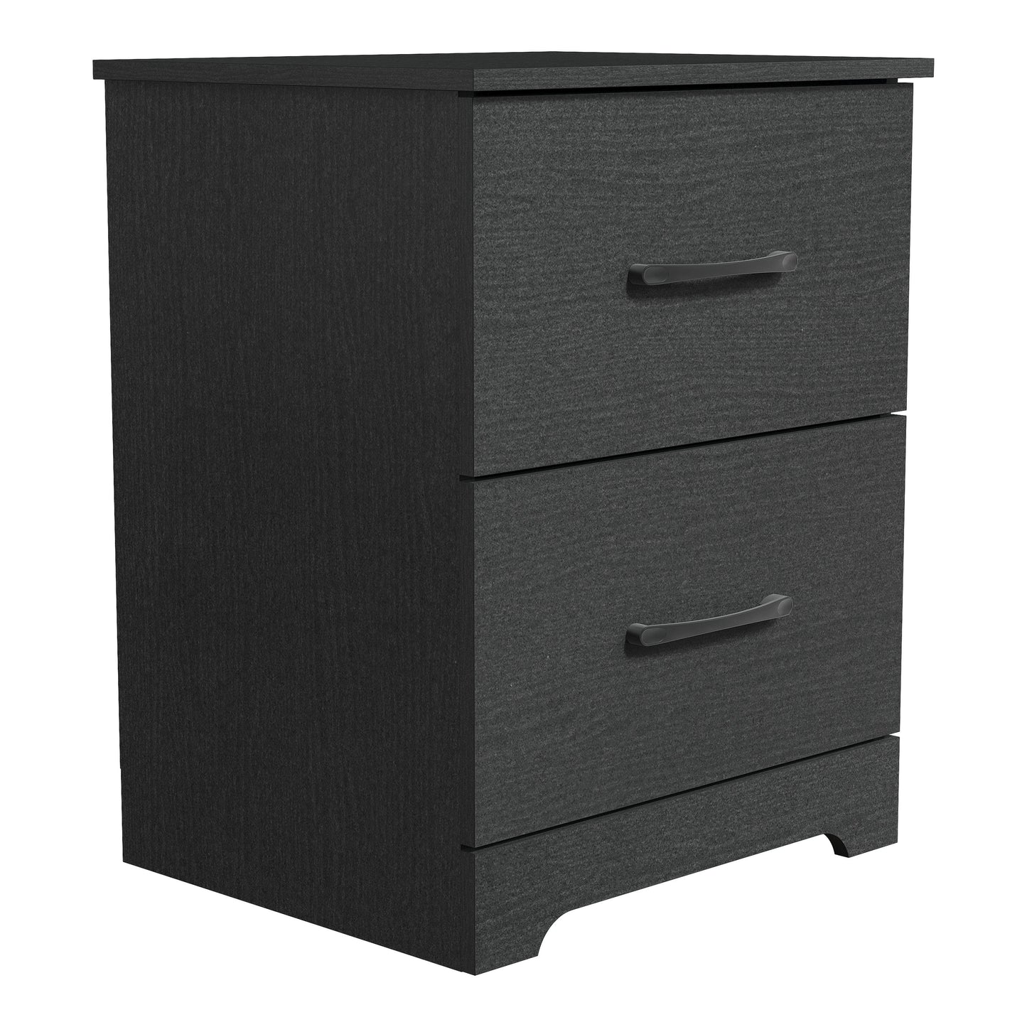 Galano 2-Drawer Wood Nightstand Set with Cutout Base 18.7" W × 15.7" D × 23.7" H