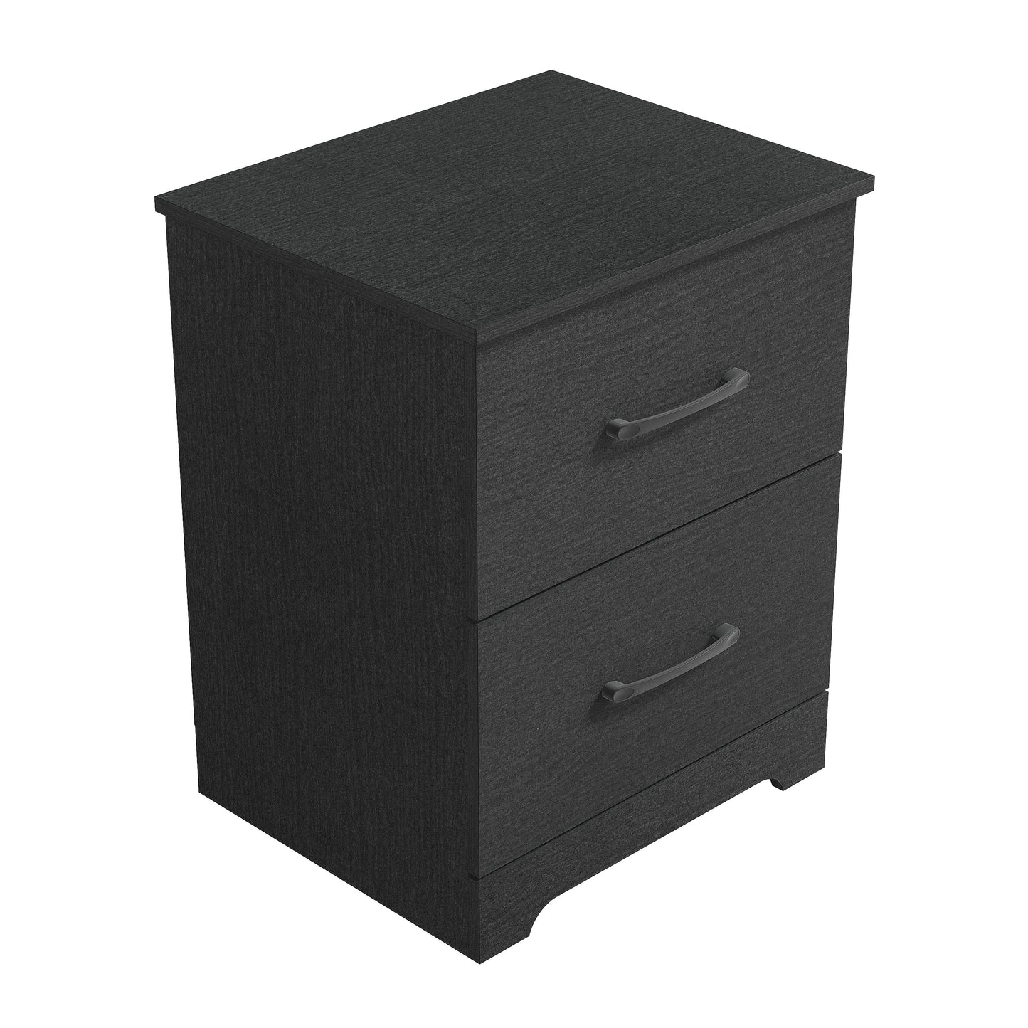 Galano 2-Drawer Wood Nightstand Set with Cutout Base 18.7" W × 15.7" D × 23.7" H