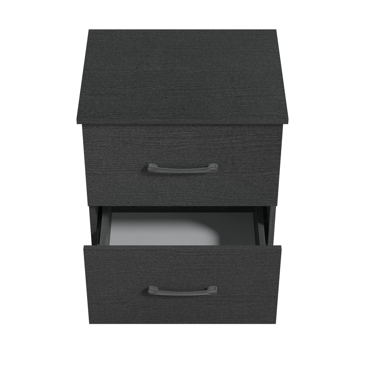 Galano 2-Drawer Wood Nightstand Set with Cutout Base 18.7" W × 15.7" D × 23.7" H
