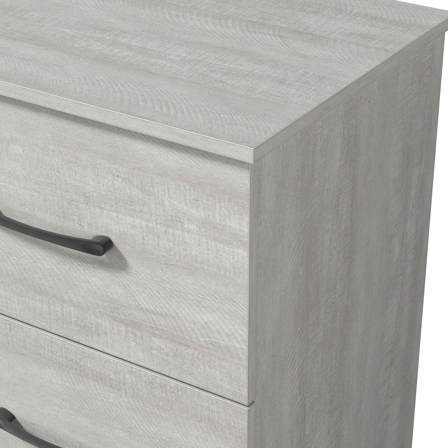 Galano 2-Drawer Wood Nightstand Set with Cutout Base 18.7" W × 15.7" D × 23.7" H