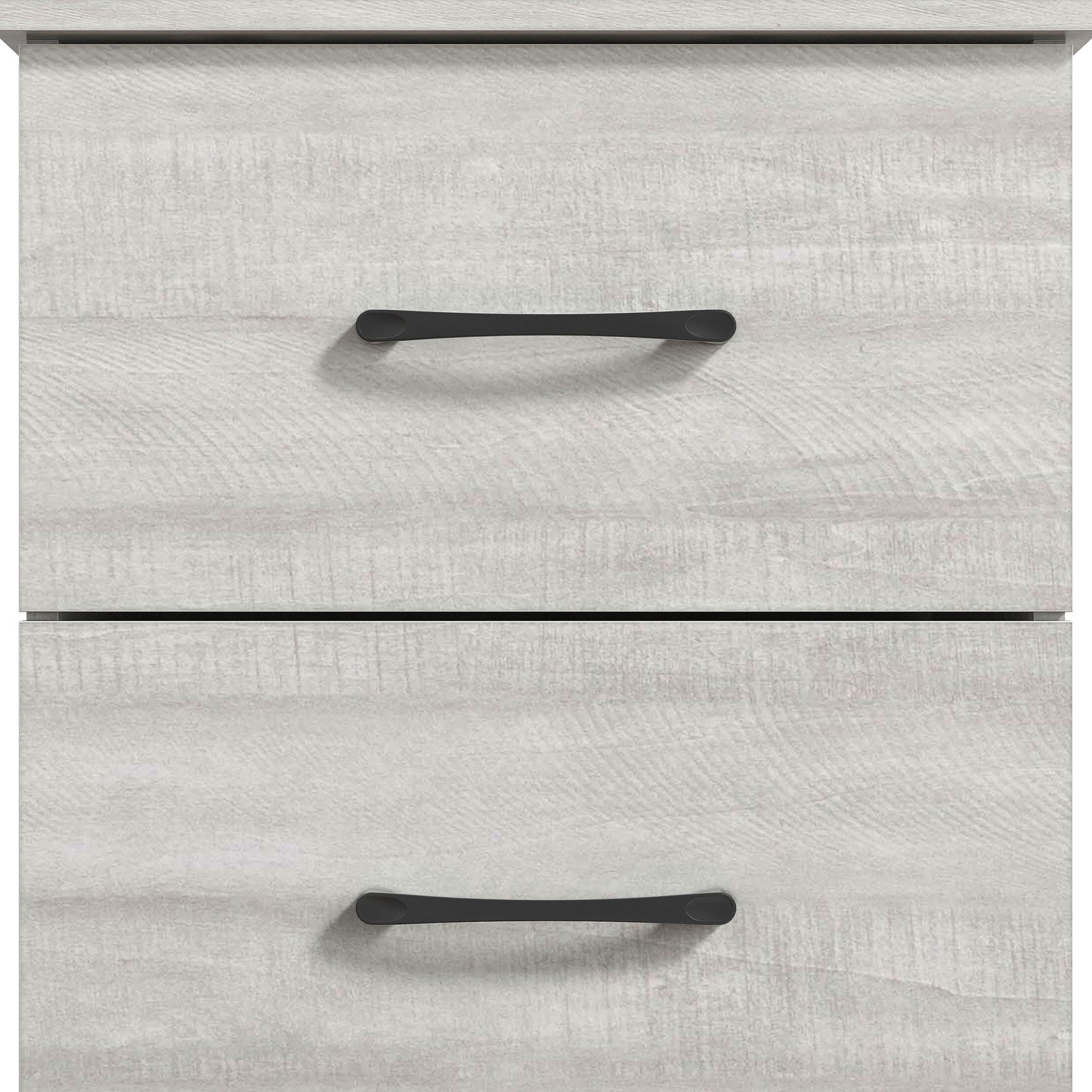 Galano 2-Drawer Wood Nightstand Set with Cutout Base 18.7" W × 15.7" D × 23.7" H