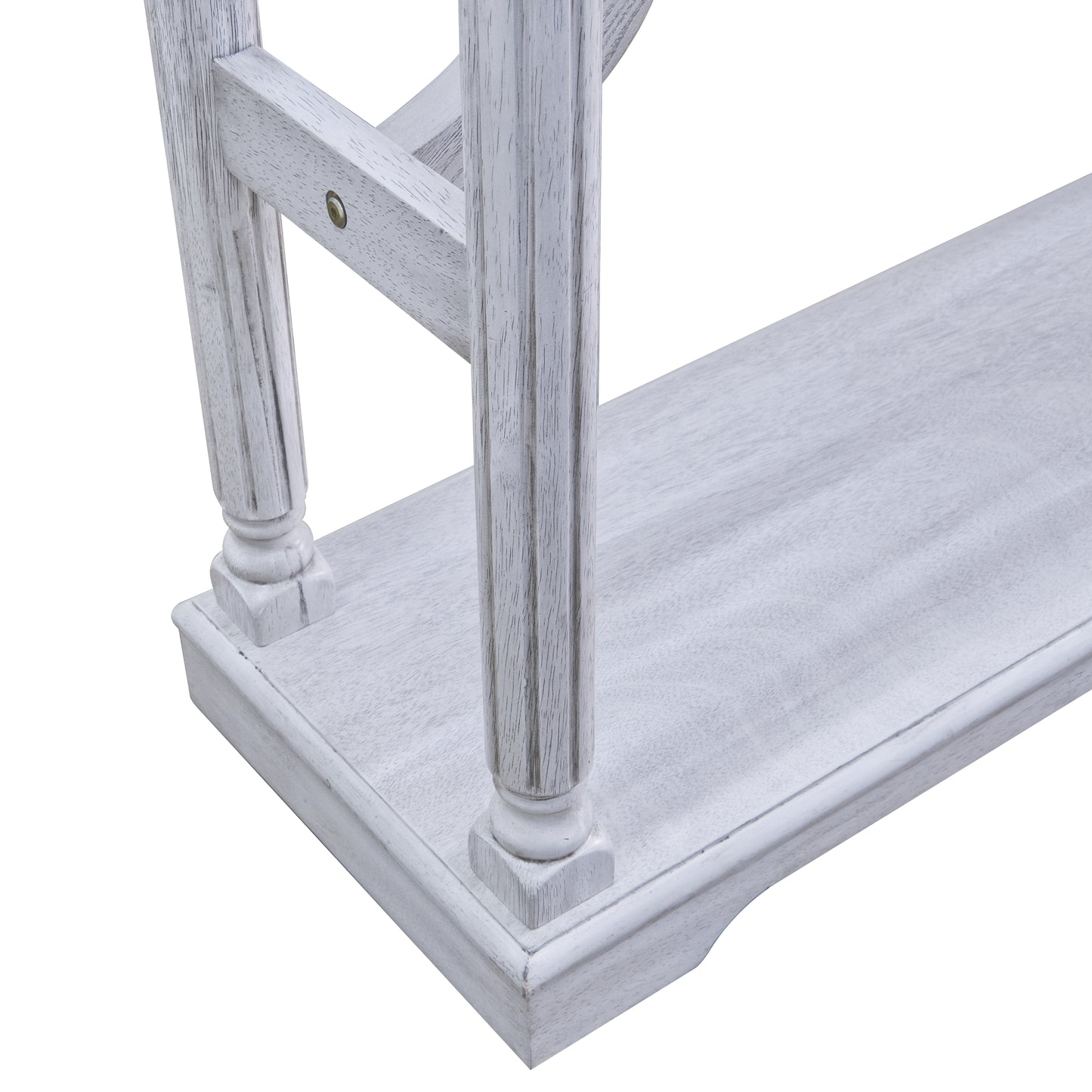 Galano Wood Console Table with Lower Shelf 45.9" W x 11.8" D x 29.9" H