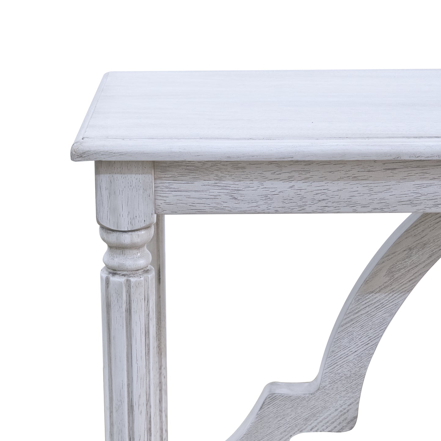 Galano Wood Console Table with Lower Shelf 45.9" W x 11.8" D x 29.9" H