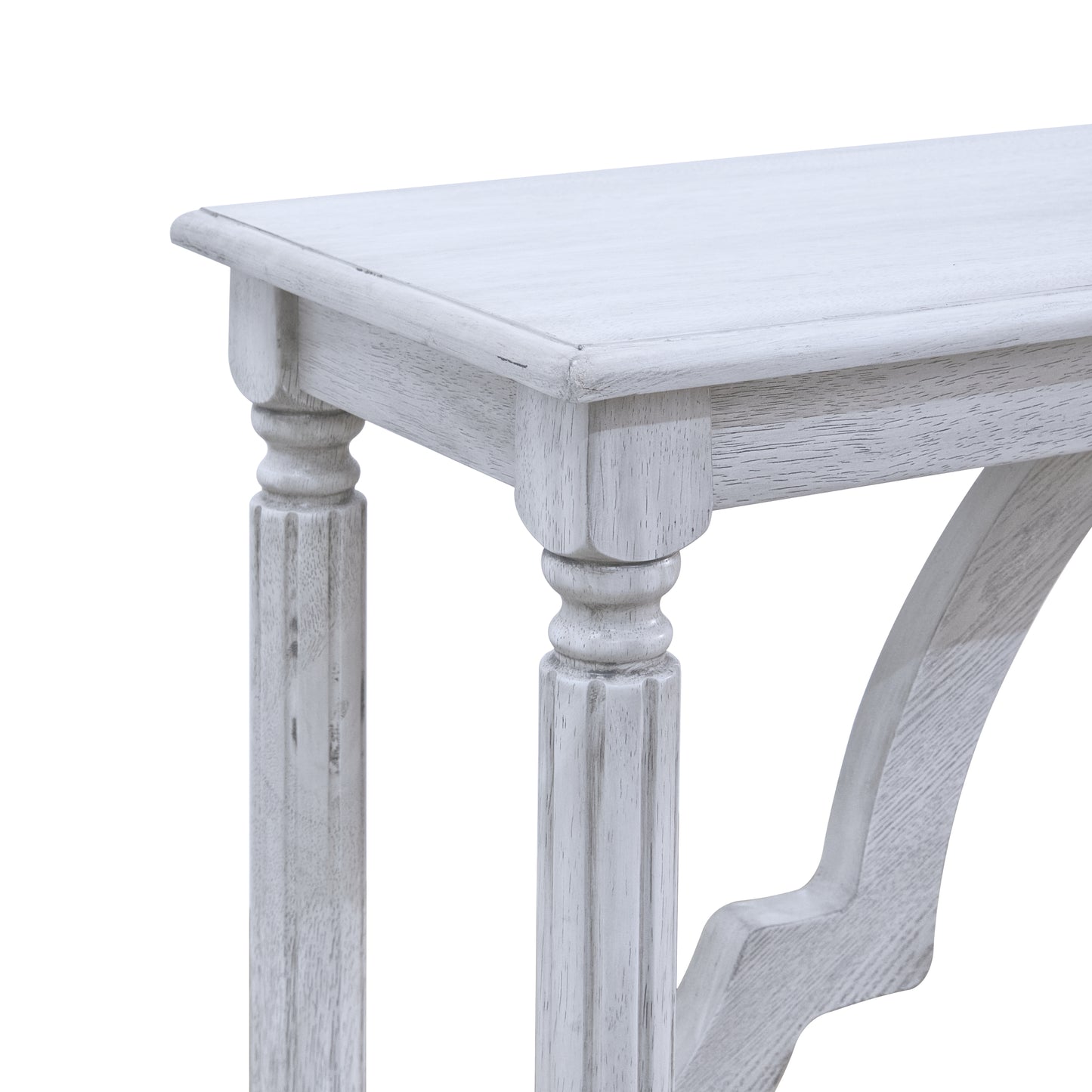 Galano Wood Console Table with Lower Shelf 45.9" W x 11.8" D x 29.9" H
