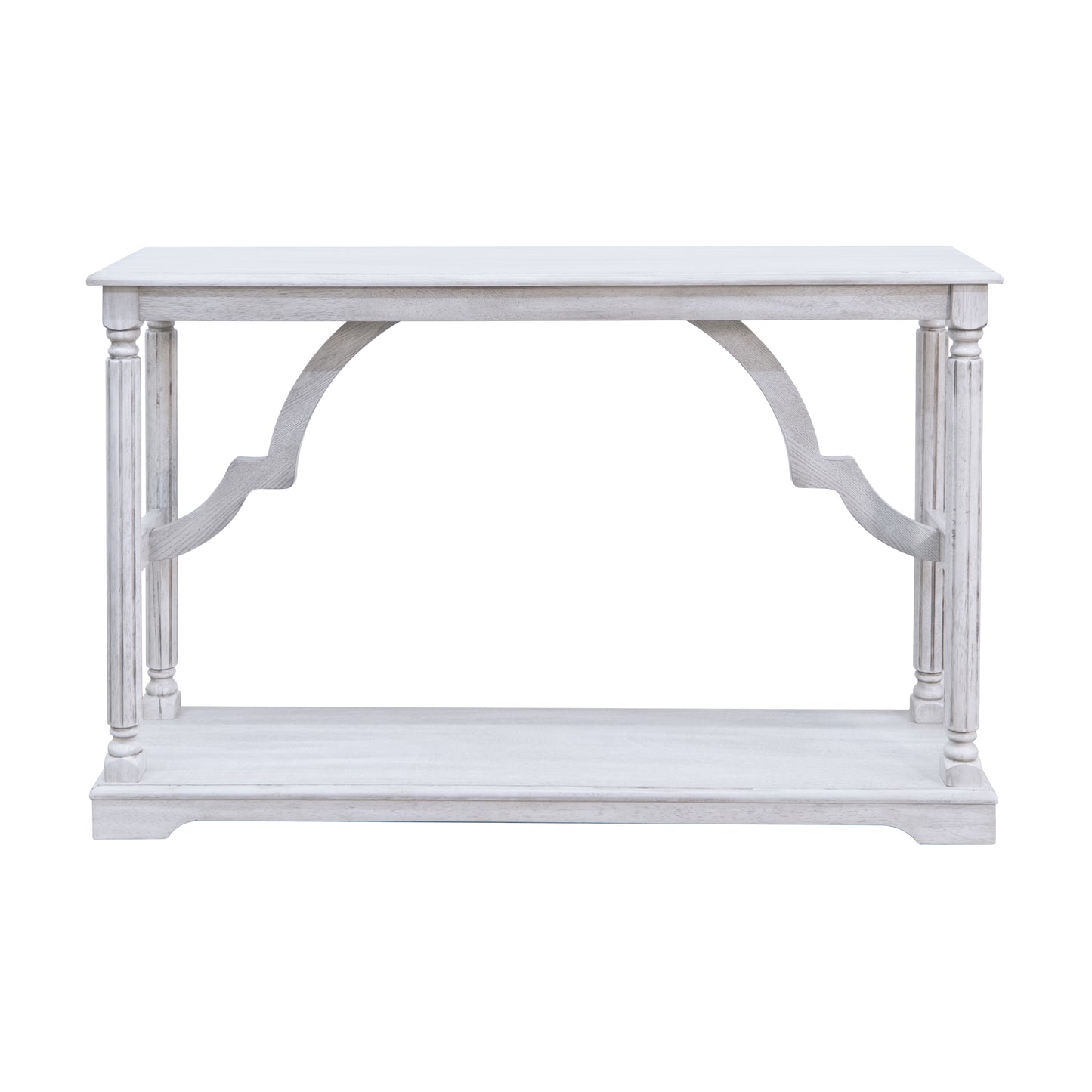 Galano Wood Console Table with Lower Shelf 45.9" W x 11.8" D x 29.9" H