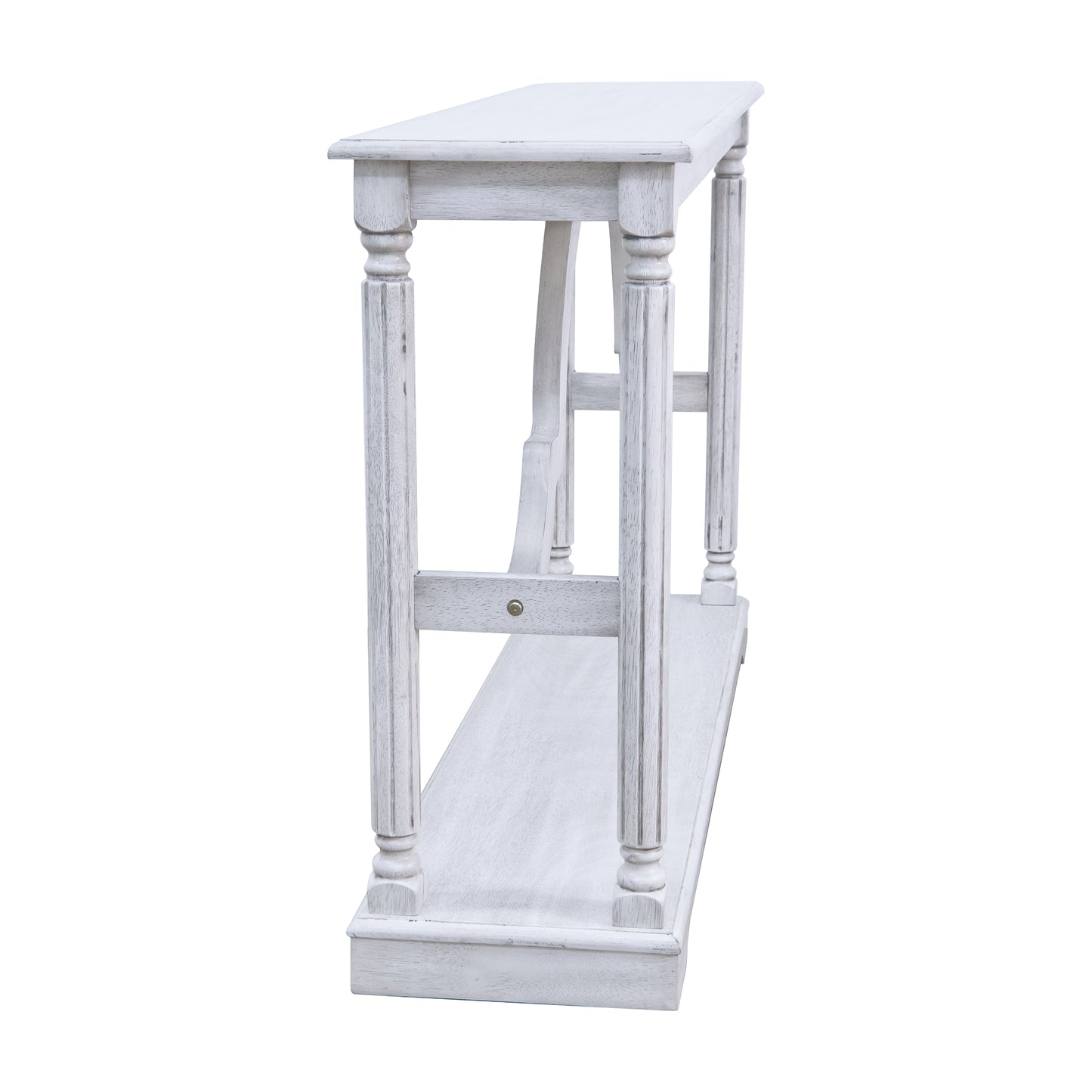 Galano Wood Console Table with Lower Shelf 45.9" W x 11.8" D x 29.9" H