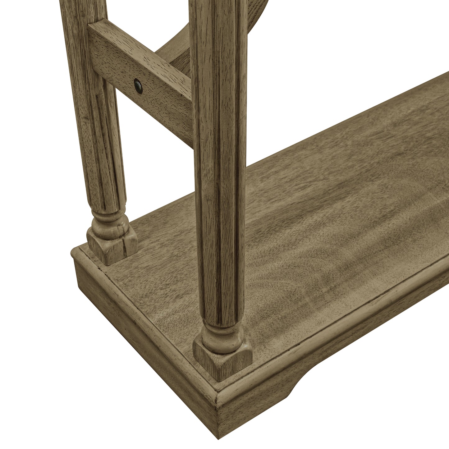 Galano Wood Console Table with Lower Shelf 45.9" W x 11.8" D x 29.9" H
