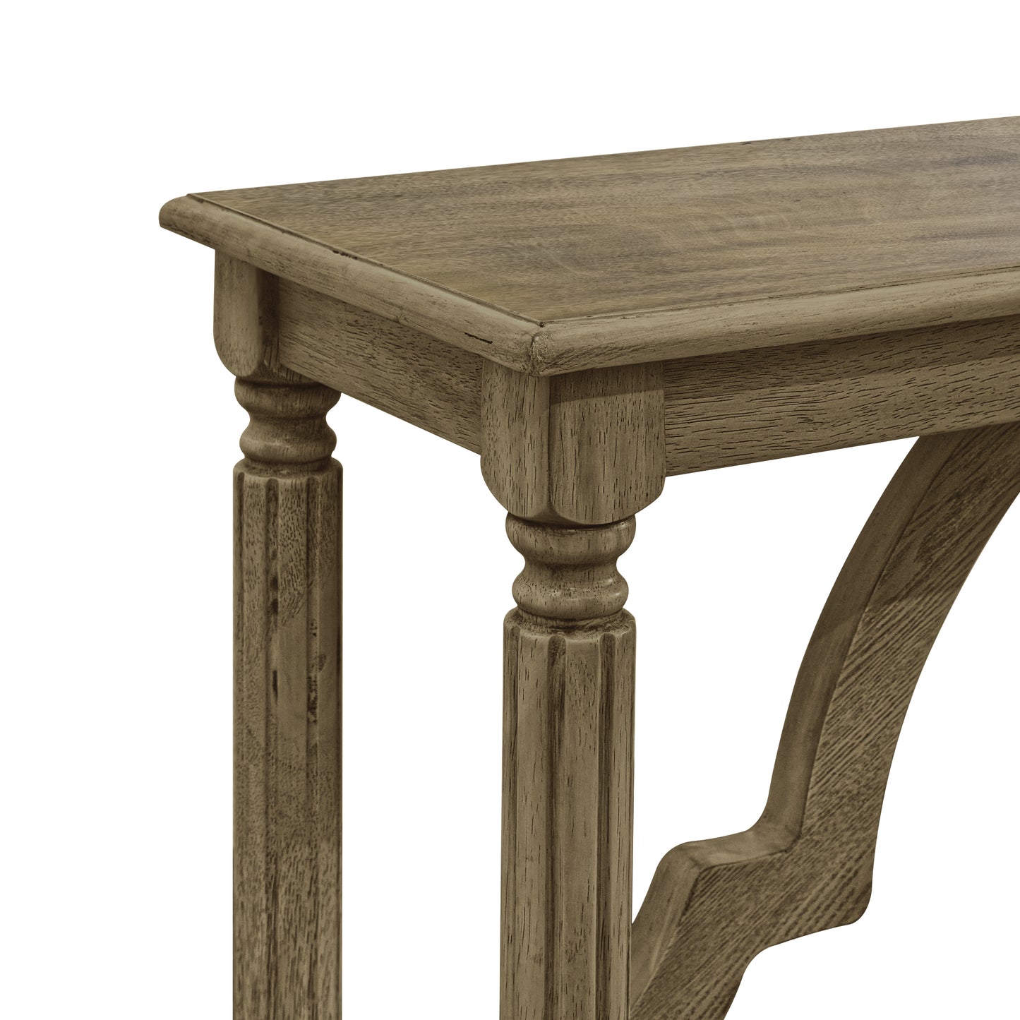 Galano Wood Console Table with Lower Shelf 45.9" W x 11.8" D x 29.9" H