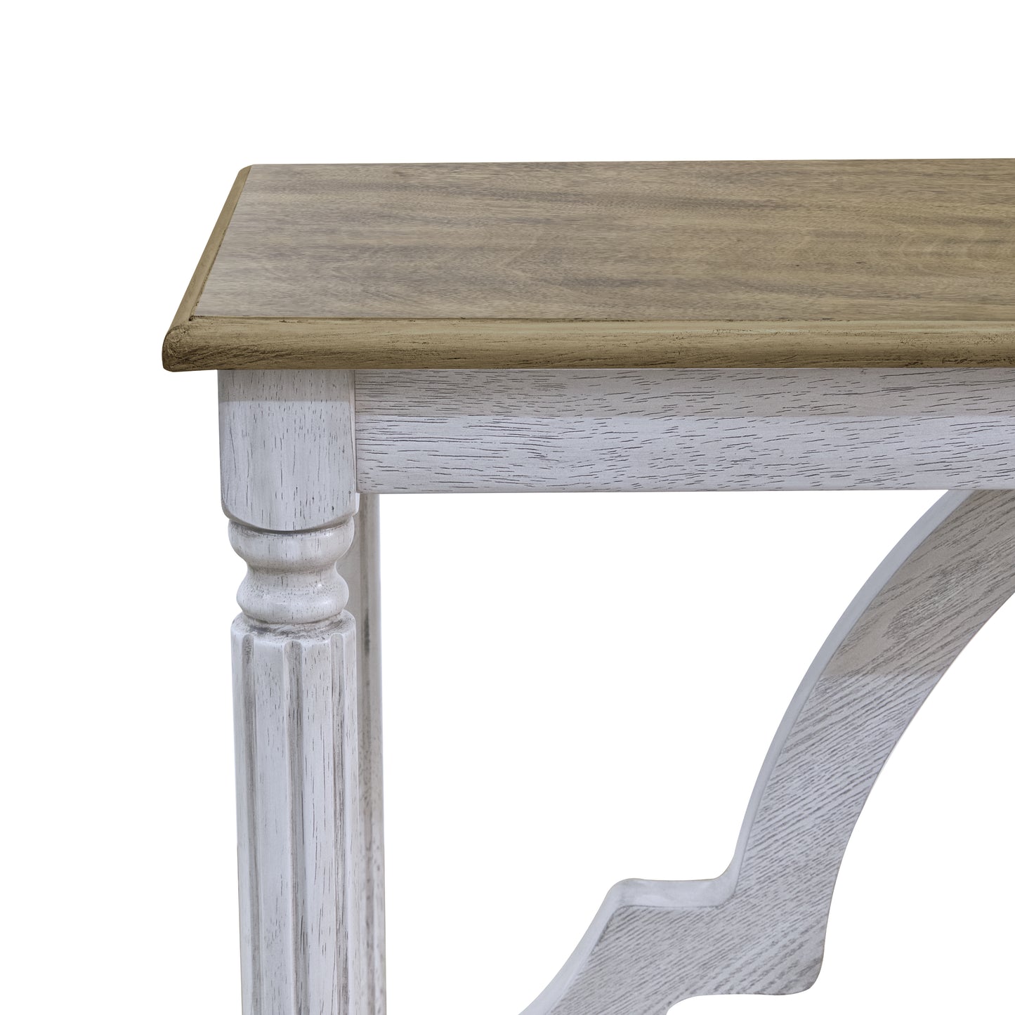 Galano Wood Console Table with Lower Shelf 45.9" W x 11.8" D x 29.9" H