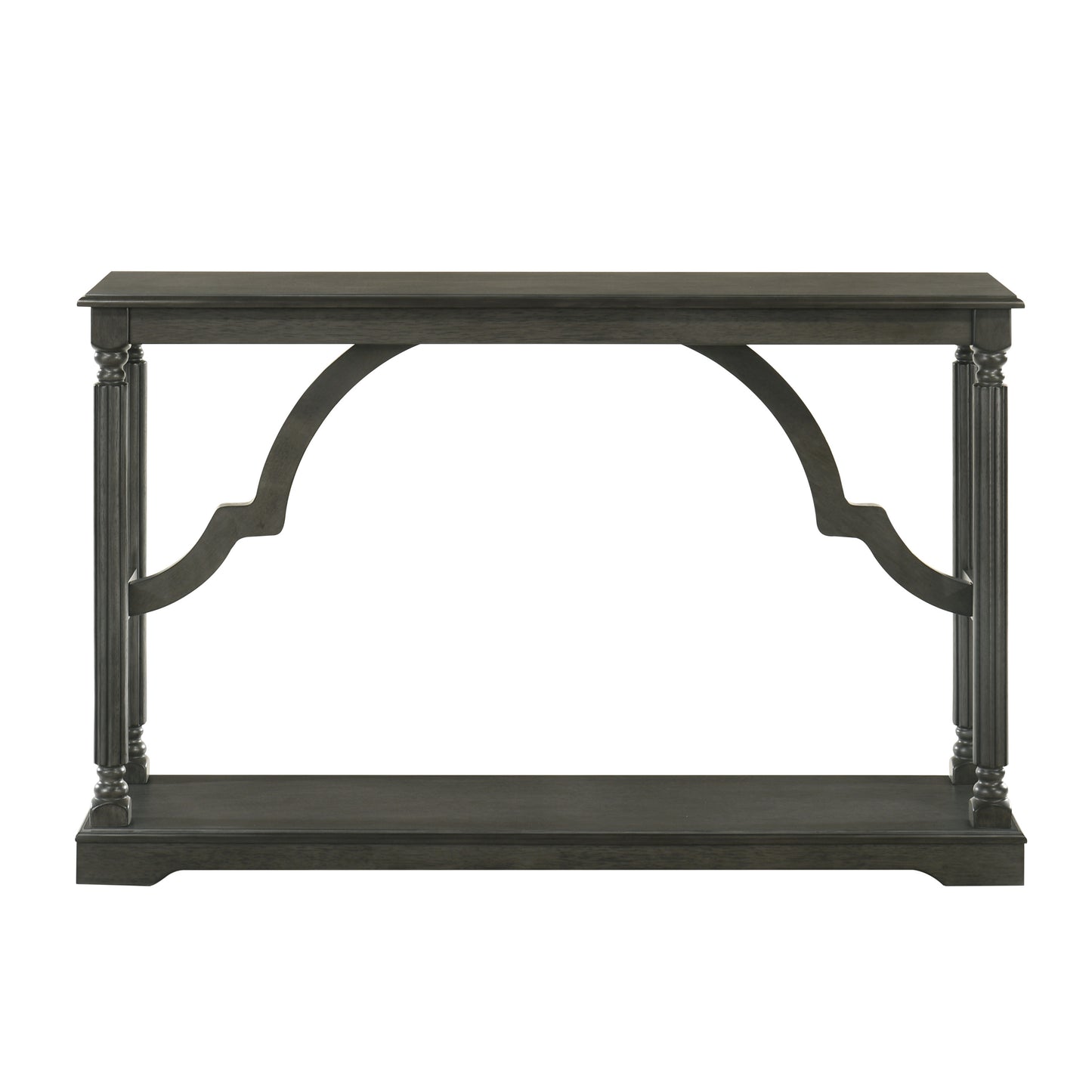 Galano Wood Console Table with Lower Shelf 45.9" W x 11.8" D x 29.9" H