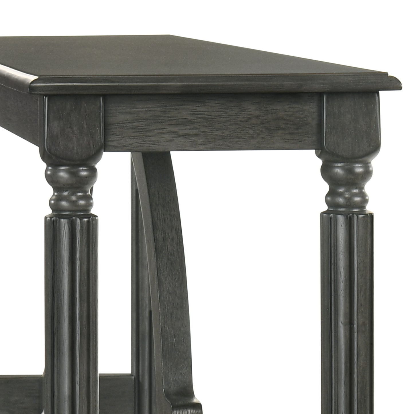 Galano Wood Console Table with Lower Shelf 45.9" W x 11.8" D x 29.9" H