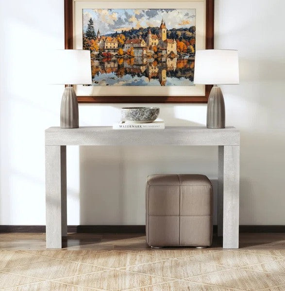 Galano Console Table with Slim Rectangular Top 46.9" W x 12.8" D x 29" H