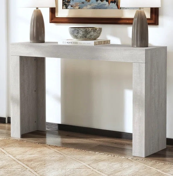 Galano Console Table with Slim Rectangular Top 46.9" W x 12.8" D x 29" H