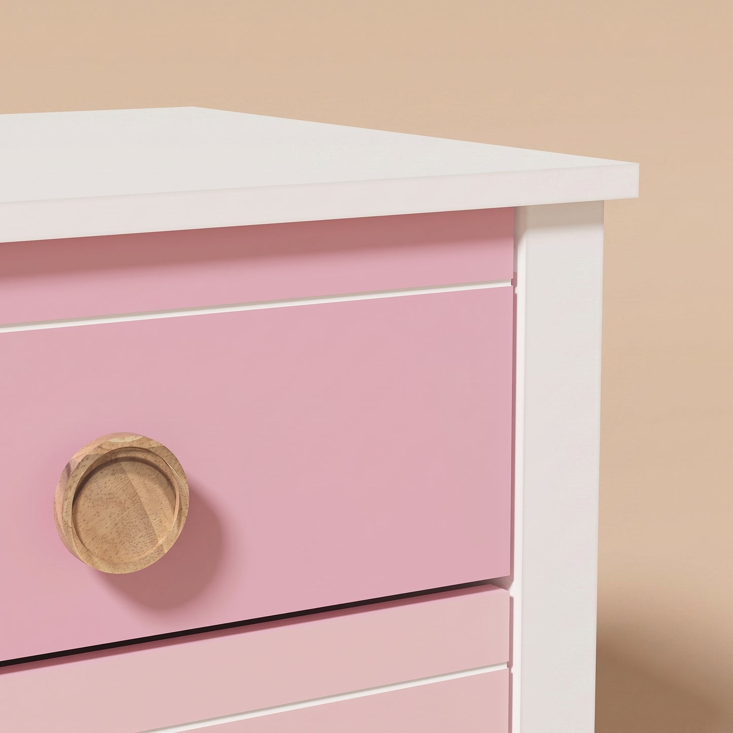 GALANO 3-Drawer Teen Nightstand, 23" H, 1-Piece