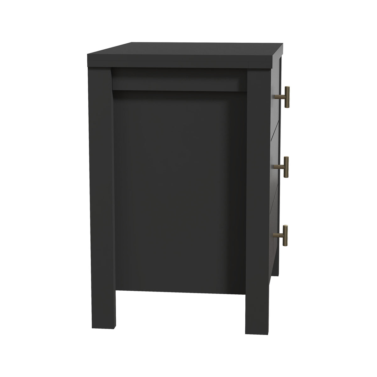 GALANO Nightstand with 3 Drawers, 20.9 in. Wide, 1 Nightstand