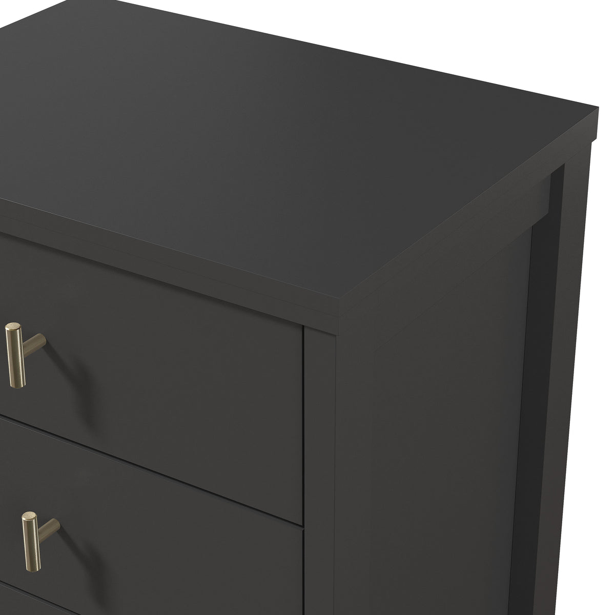 GALANO Nightstand with 3 Drawers, 20.9 in. Wide, 1 Nightstand