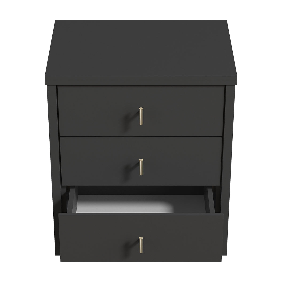 GALANO Nightstand with 3 Drawers, 20.9 in. Wide, 1 Nightstand