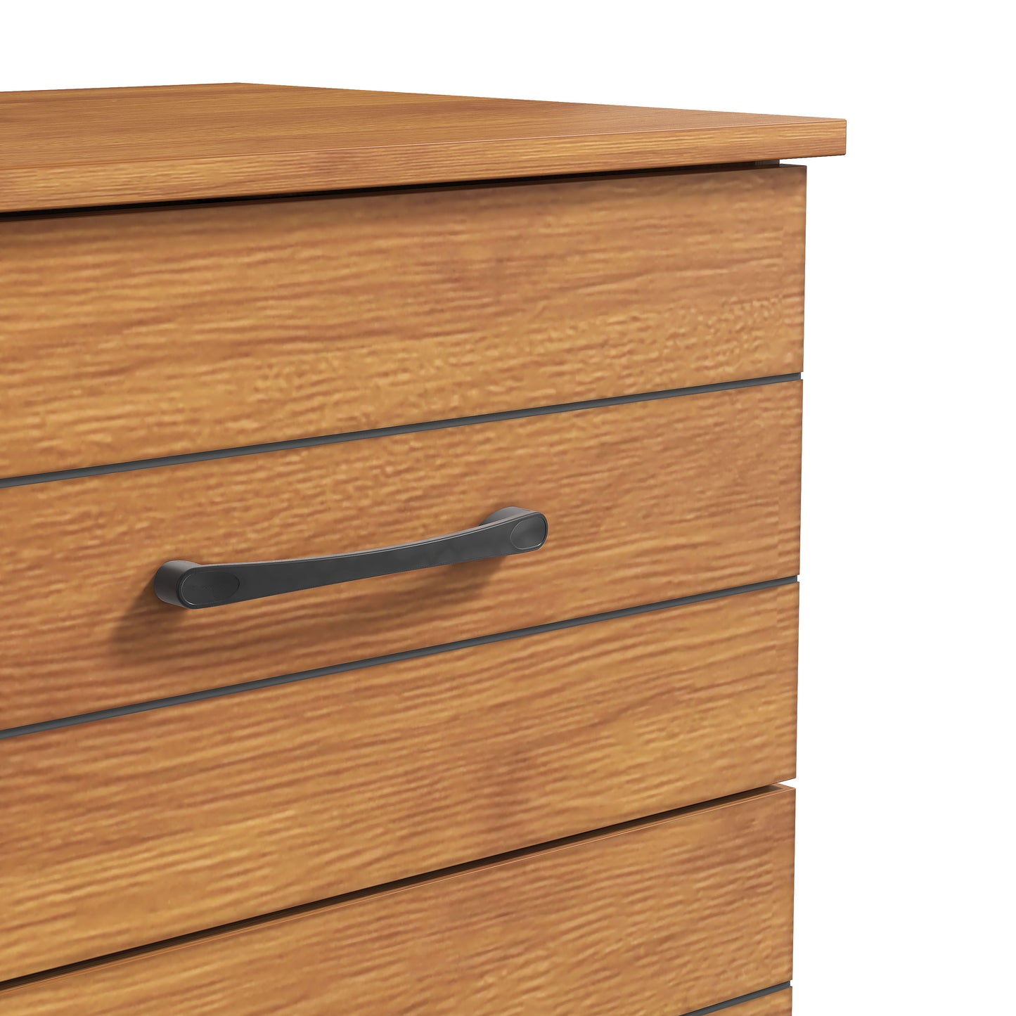 Galano Elis Rae 2 Drawer Nightstand - Amber Walnut