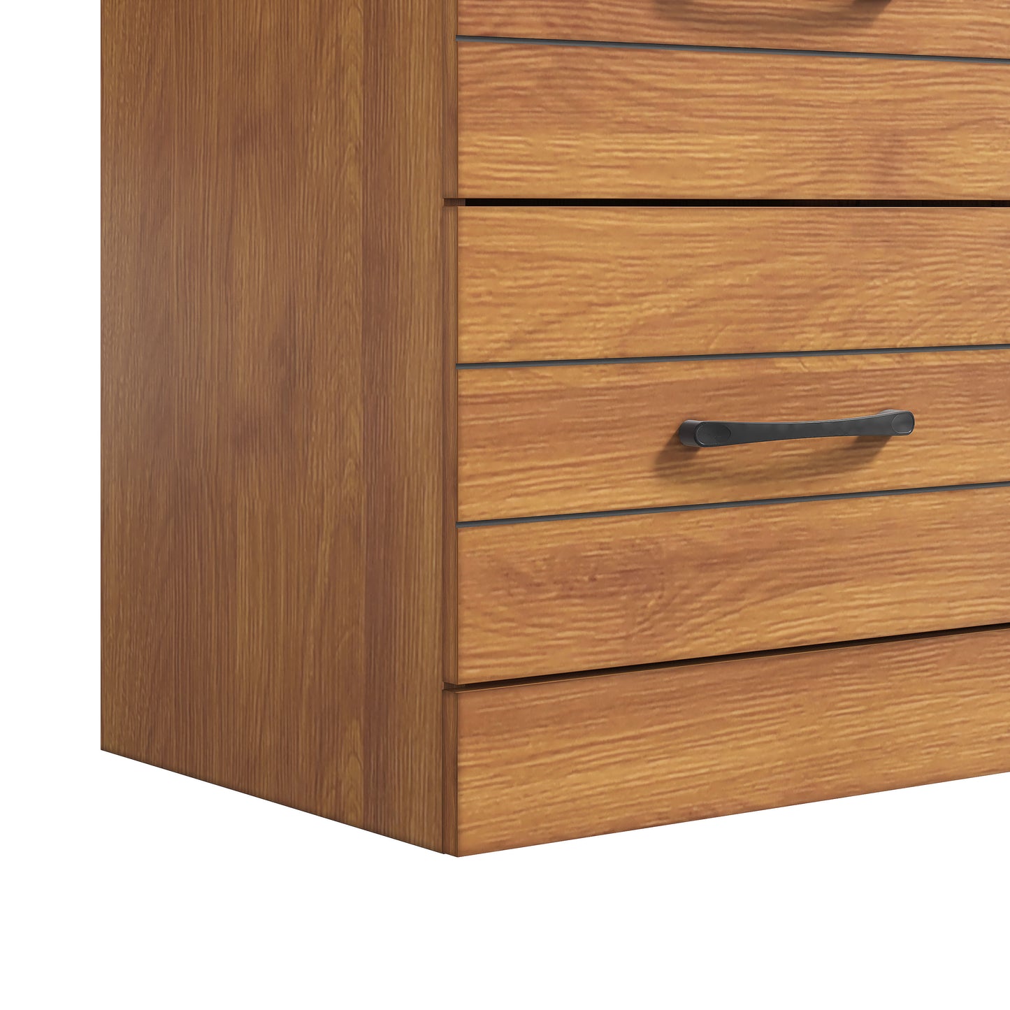 Galano Elis Rae 2 Drawer Nightstand - Amber Walnut