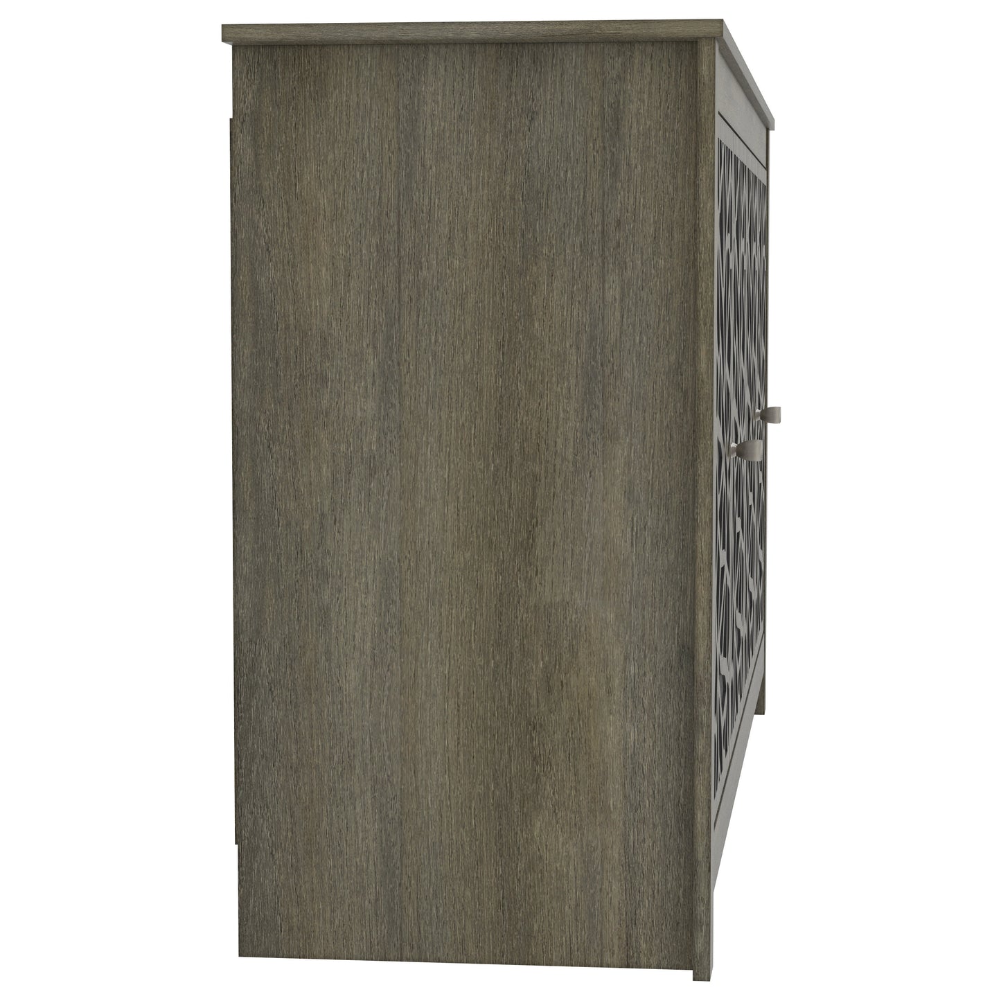 Galano Culbreath 4 Door Sideboard - Coffee Grey Oak