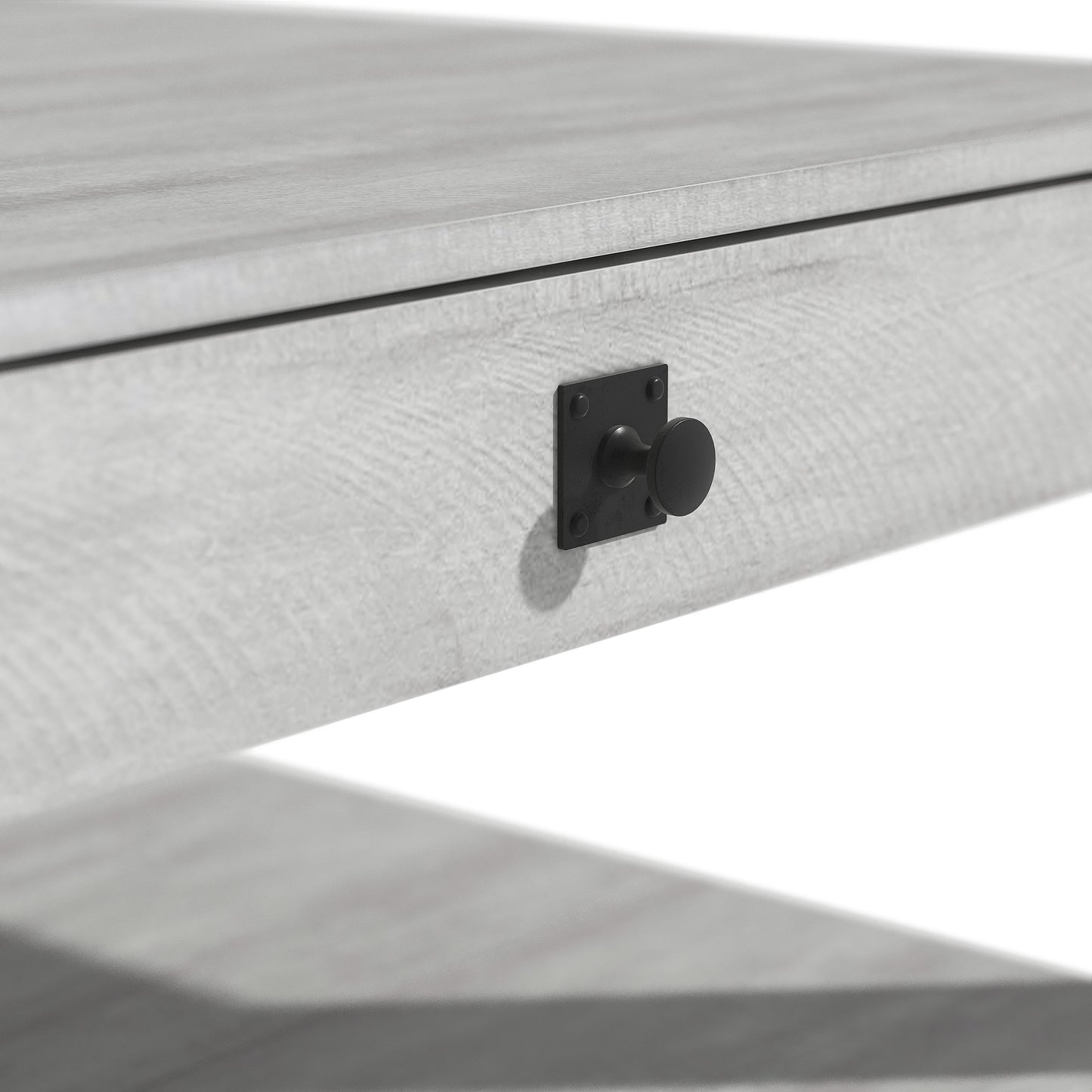 Galano Wood Coffee Table with Drawer Storage 31.5" W × 31.5" D × 16.3" H