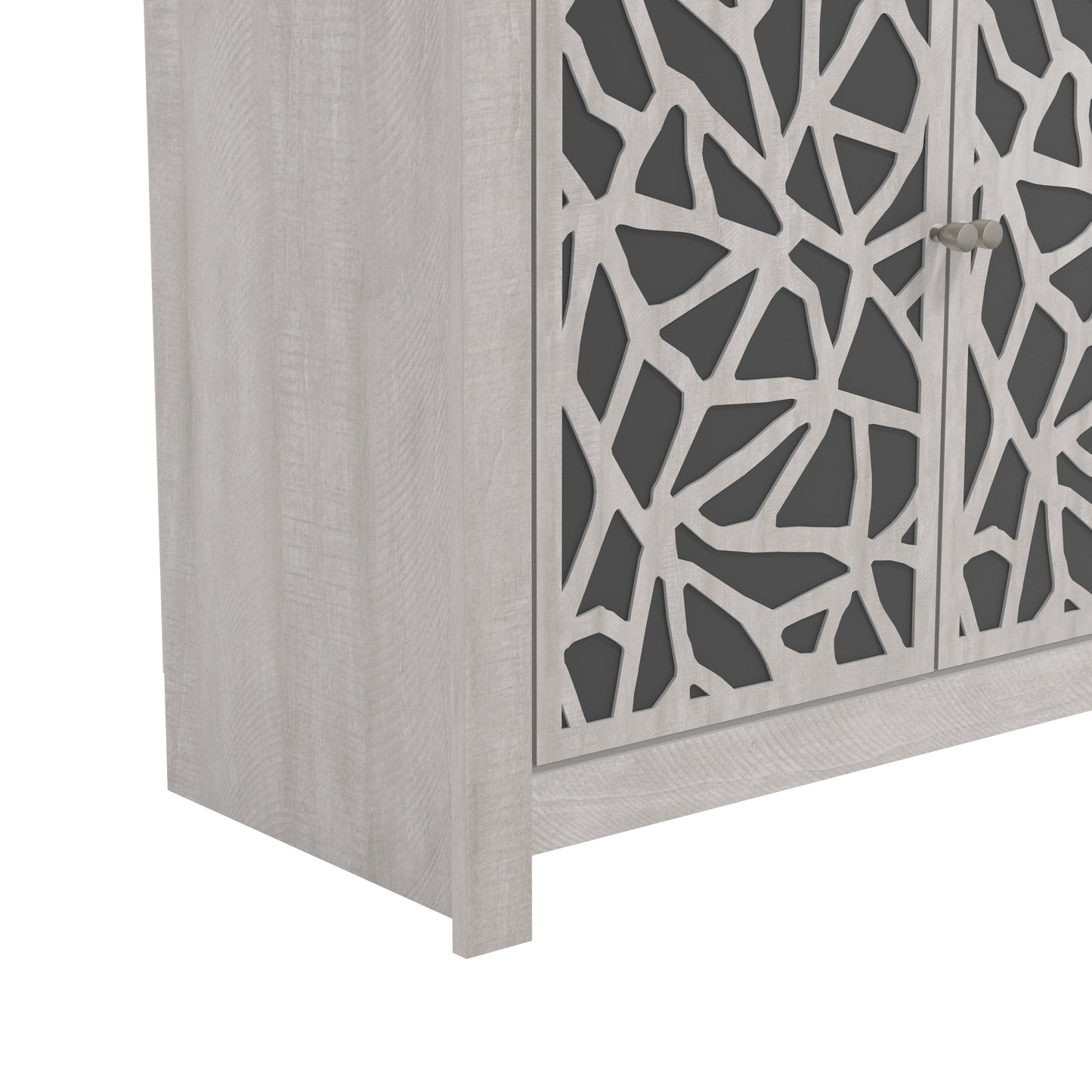 Galano Culbreath 3 Door Sideboard - Dusty Grey Oak
