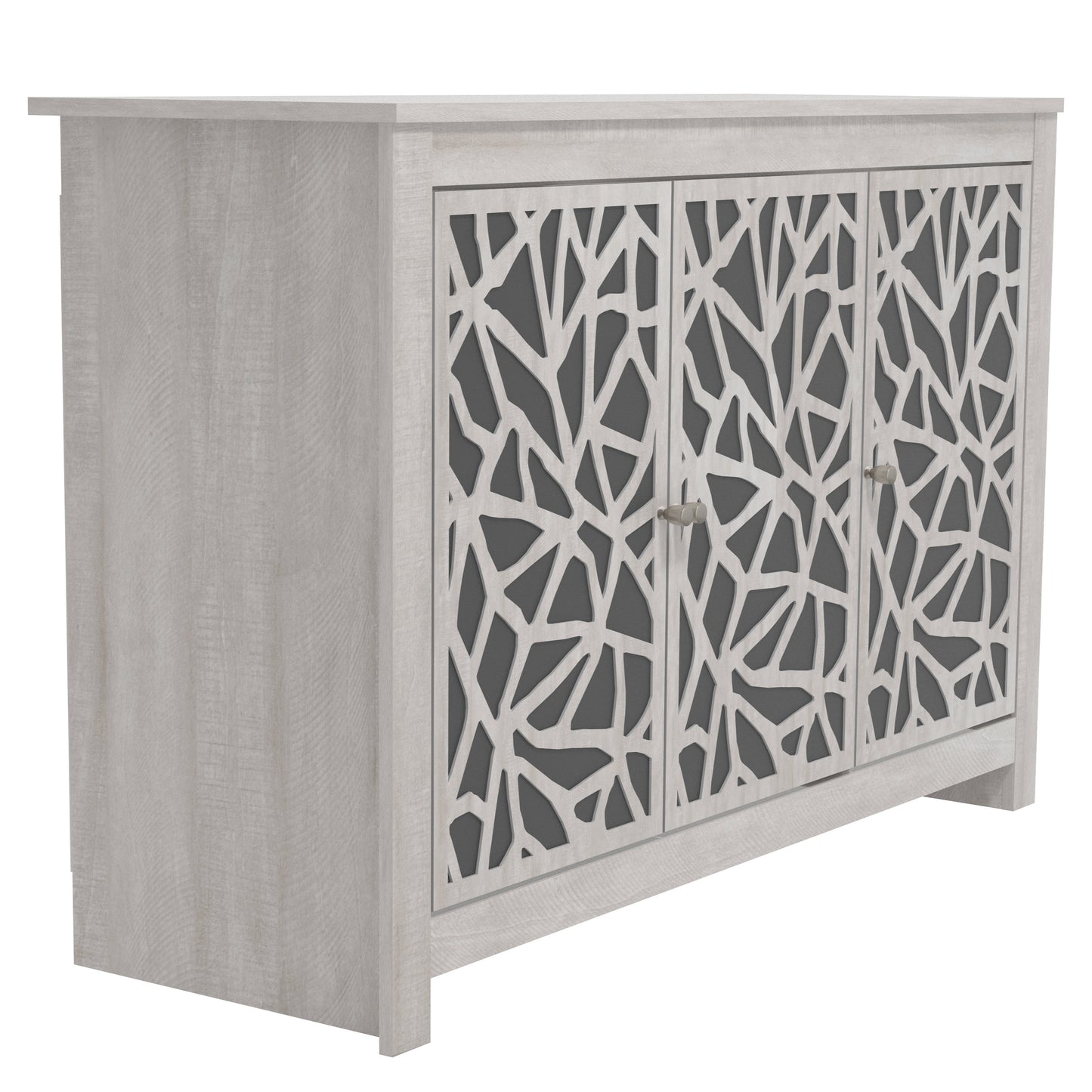 Galano Culbreath 3 Door Sideboard - Dusty Grey Oak