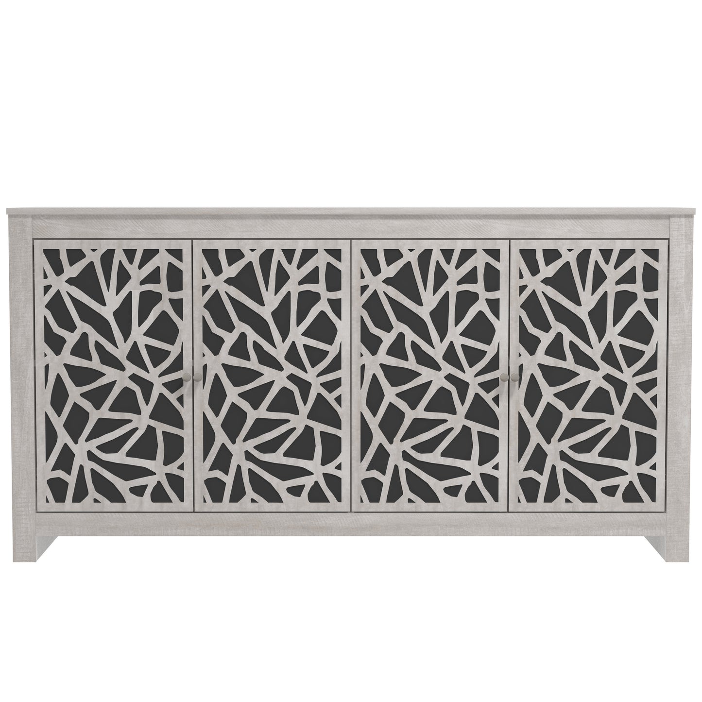 Galano Culbreath 4 Door Sideboard - Dusty Grey Oak
