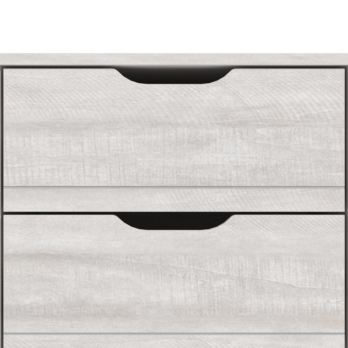 Galano Lilay 2-Drawer Nightstand – Dusty Grey Oak