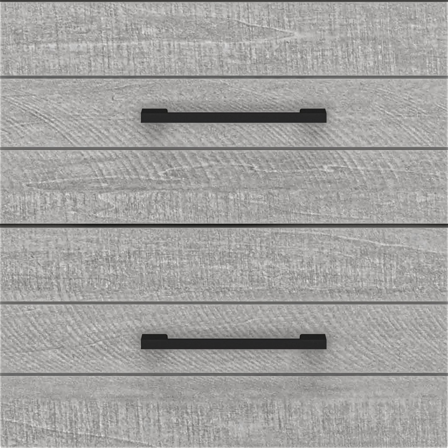 Galano Hamsper 5 Drawer Chest (Interlock) - Dusty Grey Oak