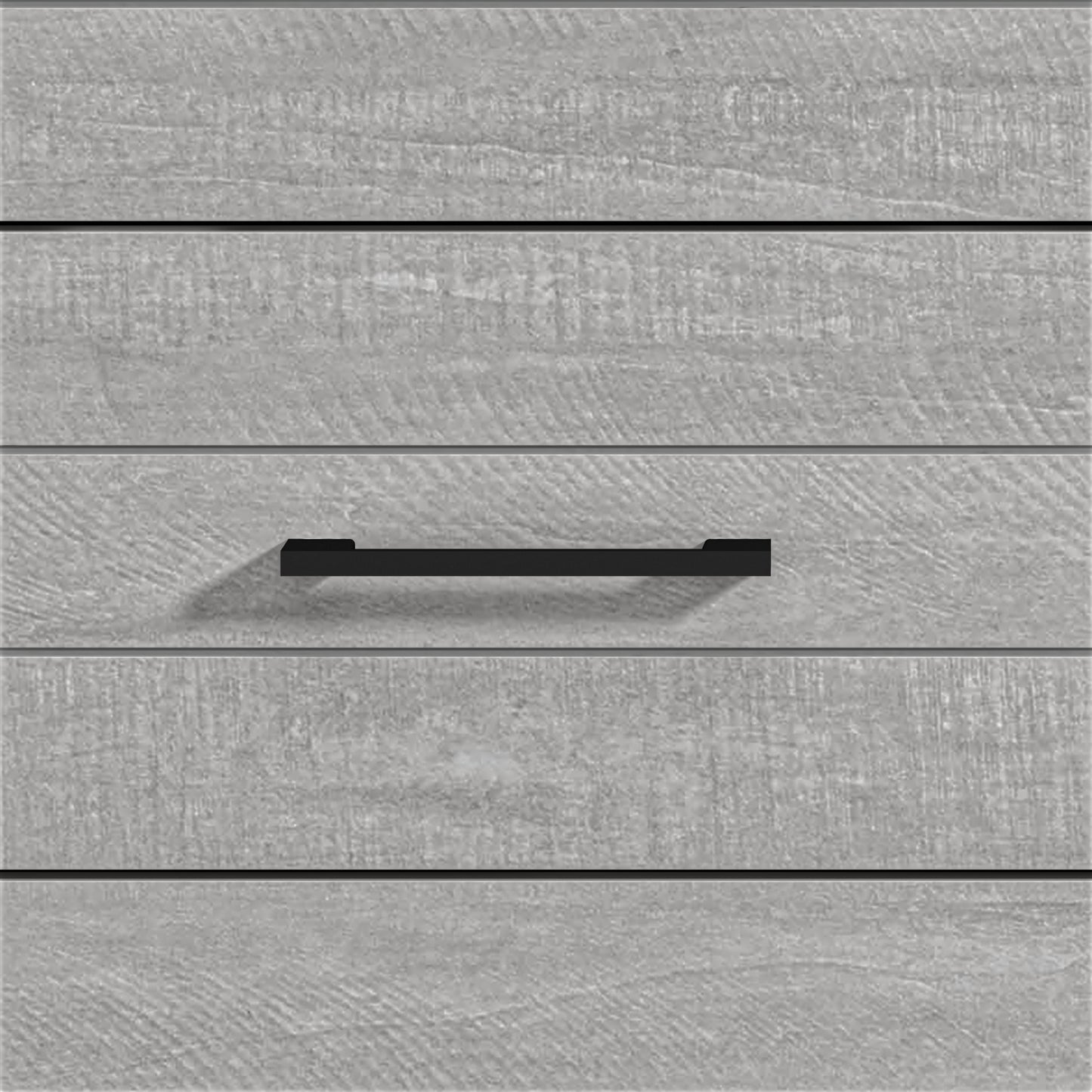 Galano Hamsper 6 Drawer Dresser (Interlock) - Dusty Grey Oak