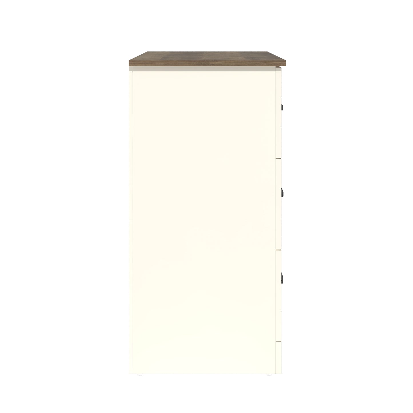 Galano Uf Elis 6 Drawer Dresser (Interlock) - Ivory