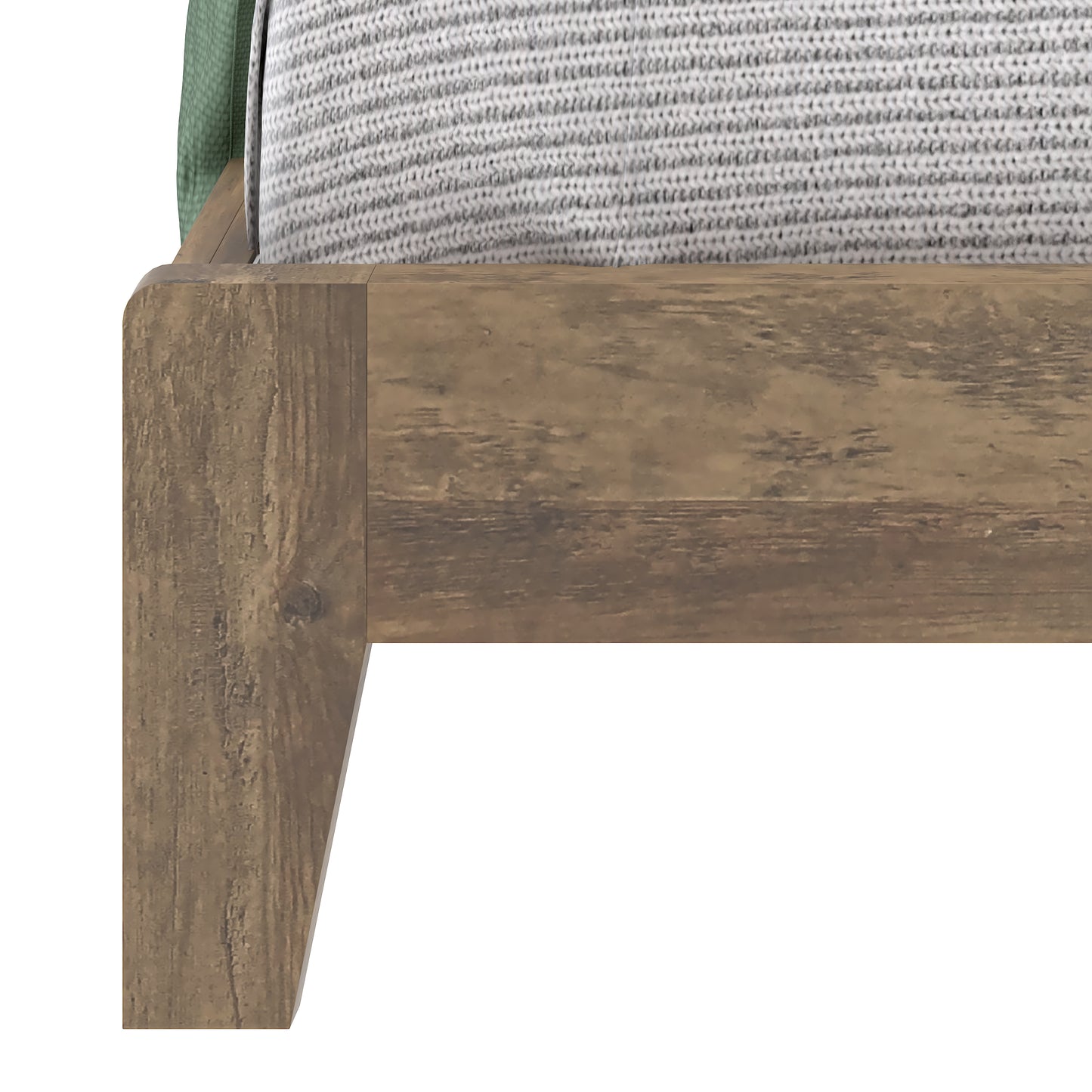 Galano Queen Tiena Lencia Bed with Headboard – Knotty Oak