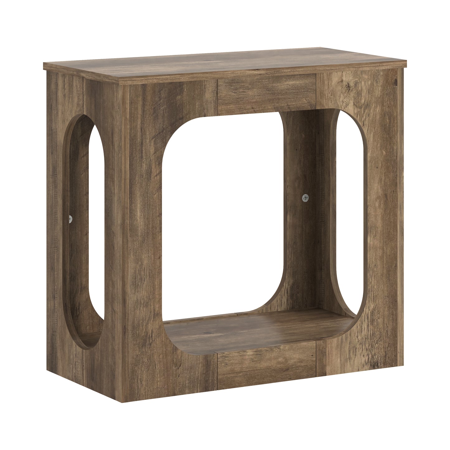 Galano Doyle End Table - Knotty Oak
