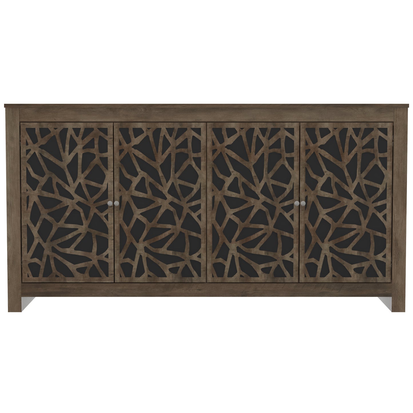 Galano Culbreath 4 Door Sideboard - Knotty Oak