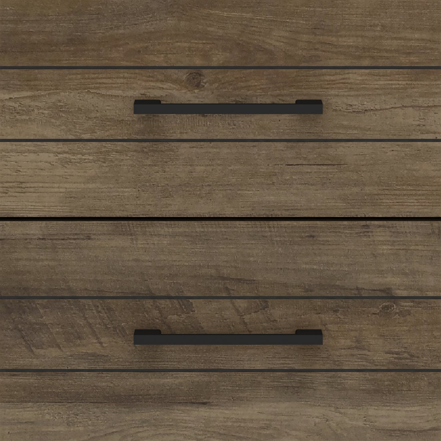 Galano Hamsper 5 Drawer Chest (Interlock) - Knotty Oak