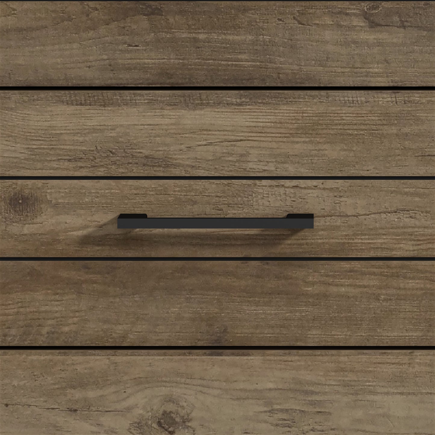 Galano Hamsper 6 Drawer Dresser (Interlock) - Knotty Oak