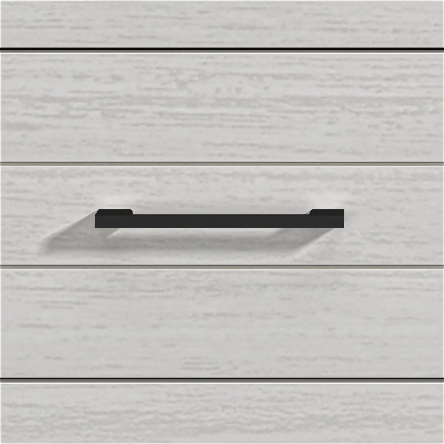 Galano Hamsper 6 Drawer Dresser (Interlock) - Pearl White Oak